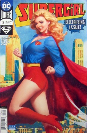 [Supergirl (series 7) 18 (variant cover - Stanley Lau)]