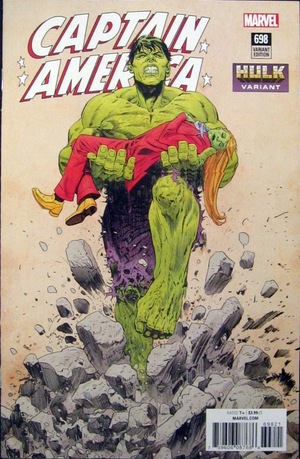 [Captain America (series 8) No. 698 (1st printing, variant Hulk cover - Bilquis Evely)]