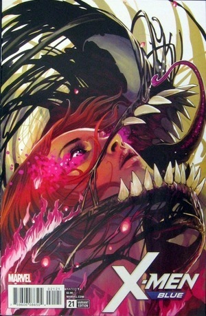 [X-Men Blue No. 21 (variant cover - Stephanie Hans)]
