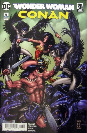 [Wonder Woman / Conan 6 (standard cover - Darick Robertson)]
