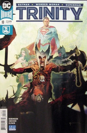 [Trinity (series 2) 18 (variant cover - Bill Sienkiewicz)]