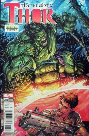[Mighty Thor (series 2) No. 704 (variant Hulk cover - Tyler Kirkham)]