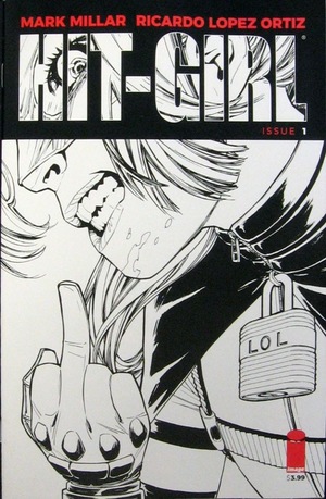 [Hit-Girl (series 2) #1 (1st printing, Cover B - Amy Reeder B&W)]