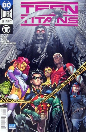 [Teen Titans (series 6) 17 (variant cover - Chad Hardin)]