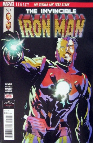 [Invincible Iron Man (series 3) No. 597 (standard cover - R. B. Silva)]