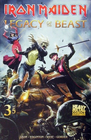 [Iron Maiden - Legacy of the Beast #3 (regular cover - Santi Casas)]
