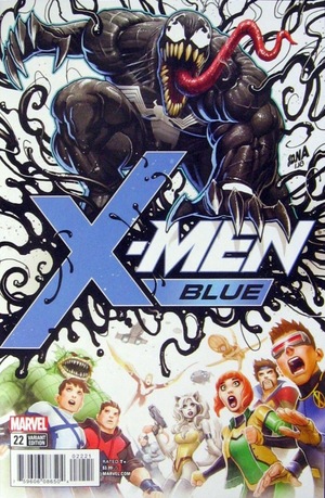 [X-Men Blue No. 22 (variant cover - David Nakayama)]