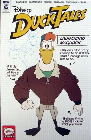 [DuckTales (series 4) No. 6 (Retailer Incentive Character Design Cover)]