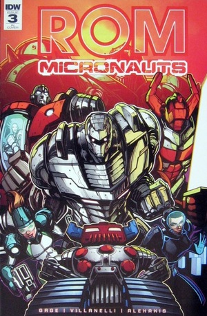 [Rom / Micronauts #3 (Retailer Incentive Cover - James Raiz)]