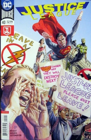 [Justice League (series 3) 40 (variant cover - J. G. Jones)]