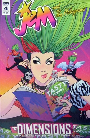 [Jem and the Holograms - Dimensions #4 (Cover A - Hannah Templer)]