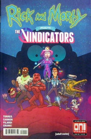 [Rick and Morty Presents #1: The Vindicators (1st printing, regular cover - CJ Cannon)]