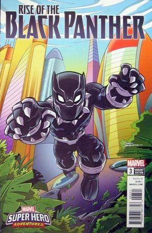 [Rise of the Black Panther No. 3 (variant Marvel Super Hero Adventures cover - Dario Brizuela)]