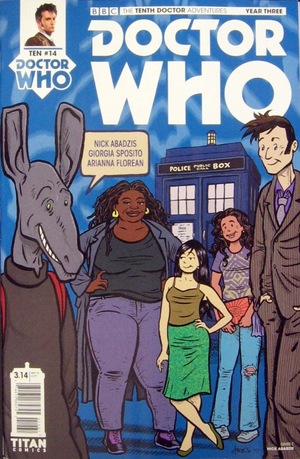 [Doctor Who: The Tenth Doctor Year 3 #14 (Cover C - Nick Abadzis)]