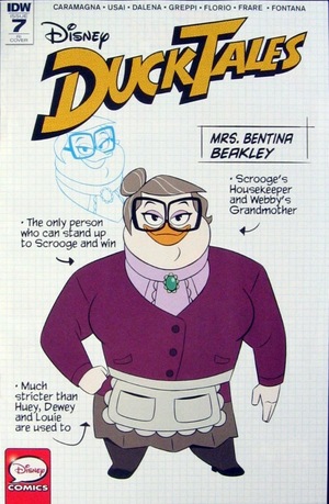 [DuckTales (series 4) No. 7 (Retailer Incentive Character Design Cover)]