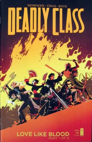 [Deadly Class #32 (Cover A - Wes Craig)]