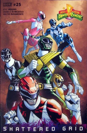 [Mighty Morphin Power Rangers #25 (1st printing, unlockable variant cover - Humberto Ramos)]