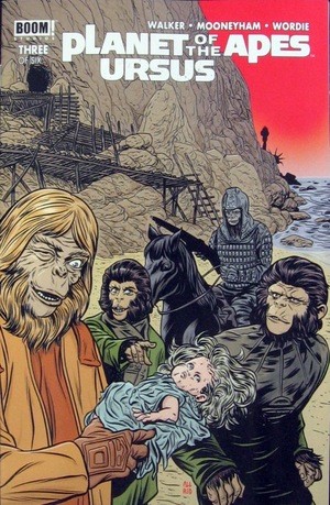 [Planet of the Apes - Ursus #3 (variant cover - Michael & Laura Allred)]