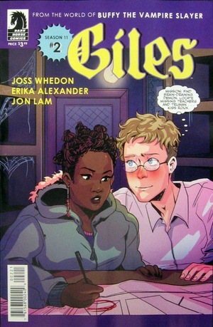 [Buffy the Vampire Slayer: Giles (series 2) #2 (variant cover - Arielle Jovellanos)]