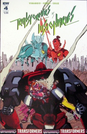 [Transformers Vs. Visionaries #4 (Cover B - Luca Pizzari)]