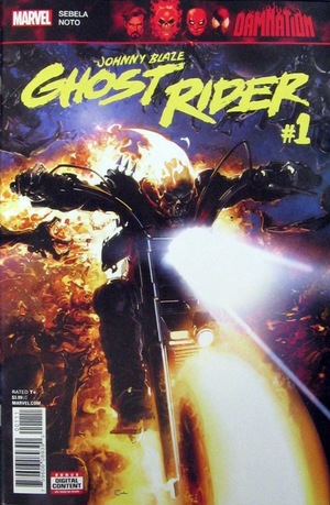[Damnation: Johnny Blaze - Ghost Rider No. 1 (standard cover - Clayton Crain)]
