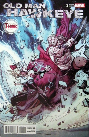[Old Man Hawkeye No. 3 (1st printing, variant Mighty Thor cover - Olivier Coipel)]