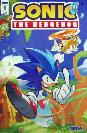 [Sonic the Hedgehog (series 2) #1 (1st printing, Cover A - Tyson Hesse)]