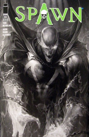 [Spawn #284 (variant B&W cover)]