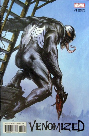 [Venomized No. 1 (variant cover - Gabriele Dell'Otto, skyline background)]