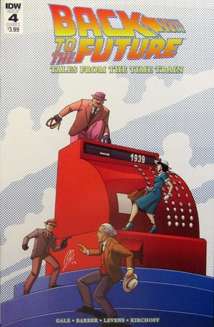 [Back to the Future - Tales from the Time Train #4 (Cover A - Megan Levens)]