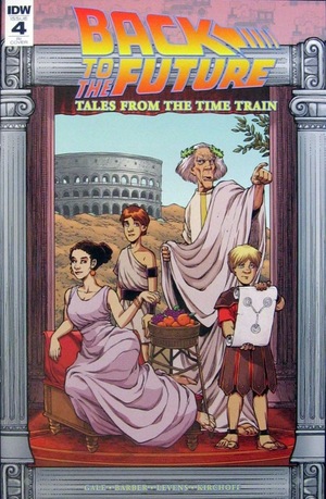 [Back to the Future - Tales from the Time Train #4 (Retailer Incentive Cover - Alan Robinson)]