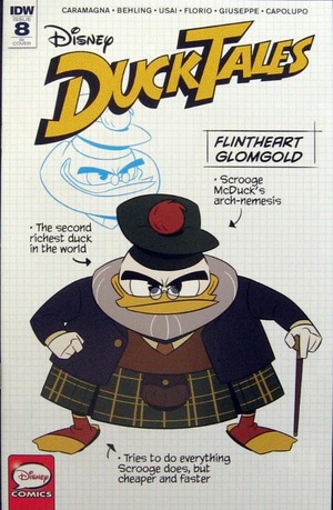 [DuckTales (series 4) No. 8 (Retailer Incentive Character Design Cover)]