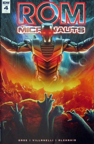 [Rom / Micronauts #4 (Retailer Incentive Cover - Robert Csiki)]