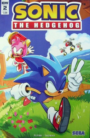 [Sonic the Hedgehog (series 2) #2 (1st printing, Cover A - Tyson Hesse)]