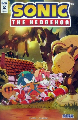 [Sonic the Hedgehog (series 2) #2 (1st printing, Cover B - Adam Bryce Thomas)]