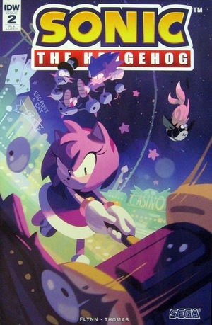 [Sonic the Hedgehog (series 2) #2 (1st printing, Retailer Incentive Cover A - Nathalie Fourdraine)]