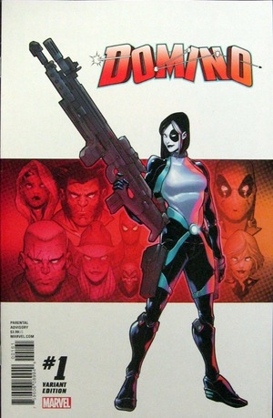 [Domino (series 3) No. 1 (1st printing, variant cover - David Baldeon)]