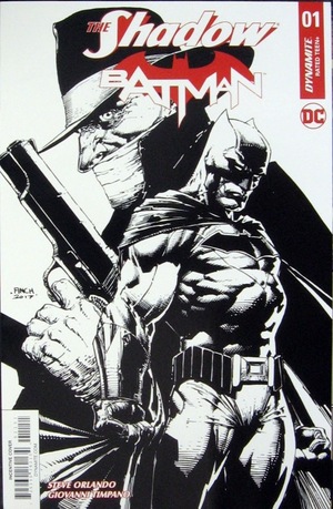 [Shadow / Batman #1 (Cover O - David Finch B&W Retailer Incentive)]