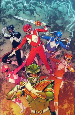 [Mighty Morphin Power Rangers #25 (1st printing, variant Diamond Retailer Summit 2018 cover - Marc Laming)]
