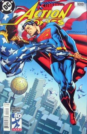 [Action Comics 1000 (variant 1970s cover - Jim Steranko)]