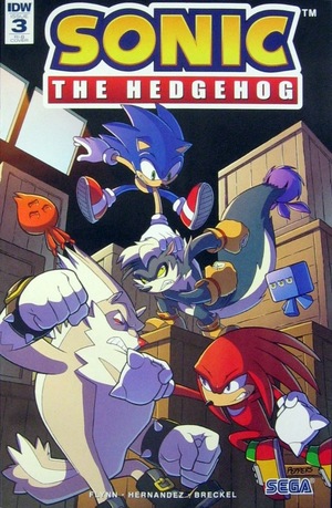 [Sonic the Hedgehog (series 2) #3 (Retailer Incentive Cover B - Jamal Peppers)]