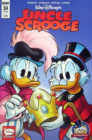 [Uncle Scrooge (series 2) #34 (Cover A - Alessandro Perina)]