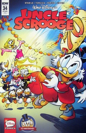 [Uncle Scrooge (series 2) #34 (Retailer Incentive Cover - Daan Jippes)]