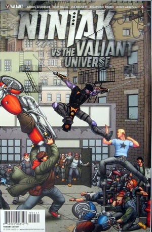 [Ninjak Vs. the Valiant Universe #4 (Variant Cover - Francis Portela)]