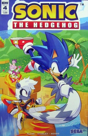 [Sonic the Hedgehog (series 2) #4 (1st printing, Cover A - Tyson Hesse)]
