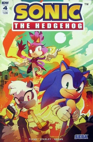 [Sonic the Hedgehog (series 2) #4 (1st printing, Cover B - Evan Stanley)]