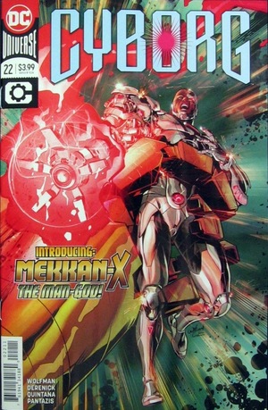 [Cyborg (series 2) 22 (standard cover - Will Conrad)]