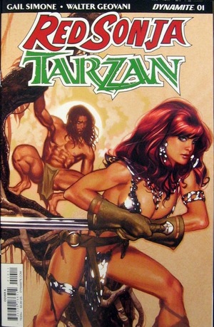 [Red Sonja / Tarzan #1 (Cover A - Adam Hughes)]