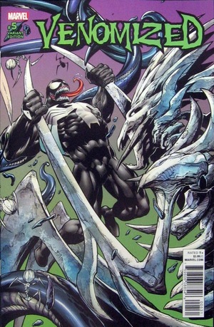 [Venomized No. 5 (variant connecting cover - Mark Bagley)]