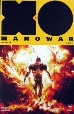 [X-O Manowar (series 4) #14 (Variant Cover - Keron Grant)]